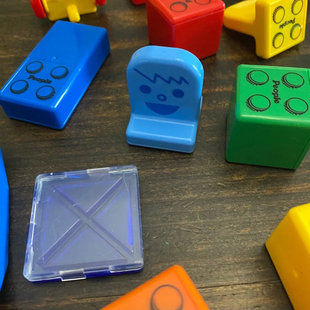 SmartMax & People Magnetic‎ Building Blocks Toy Lot 25+ Pieces STEM Kids Toy